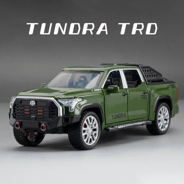 1:24 TOYOTA TUNDRA METAL DIECAST MODEL WITH LIGHT & MUSIC