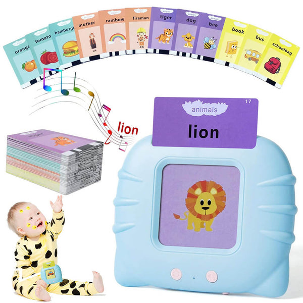 EDUCATIONAL LEARNING FLASH CARD READER FOR KIDS
