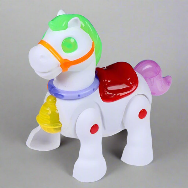 CUTE PONY WALKING HORSE WITH LIGHT & MUSIC