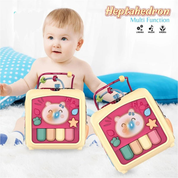 7 IN 1 MULTIFUNCTIONAL HEPTAHEDRON CUBE WITH MUSIC