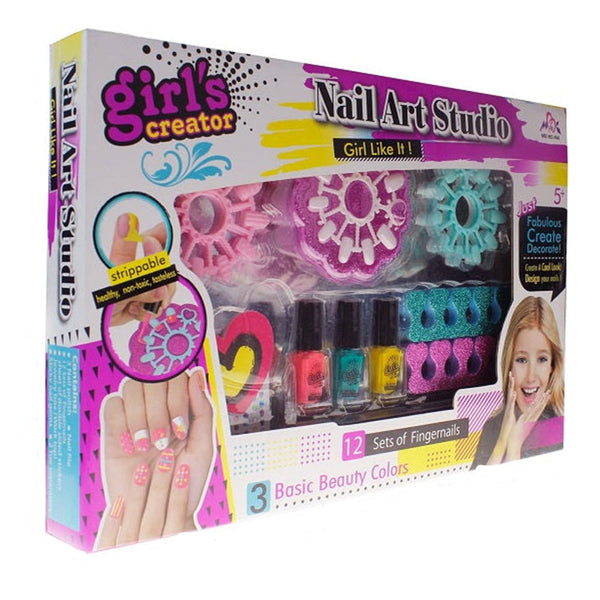 NAIL STYLING ART SET FOR GIRLS