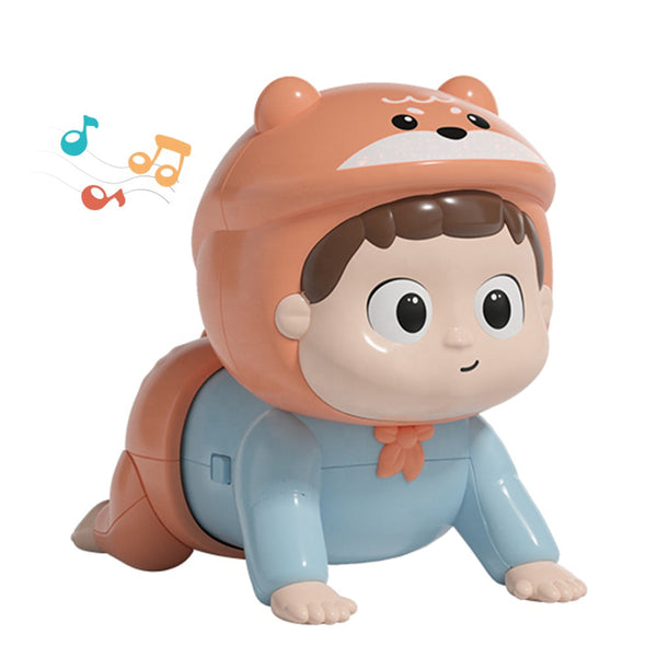 CUTE FUN CRAWLING BABY MUSICAL TOY