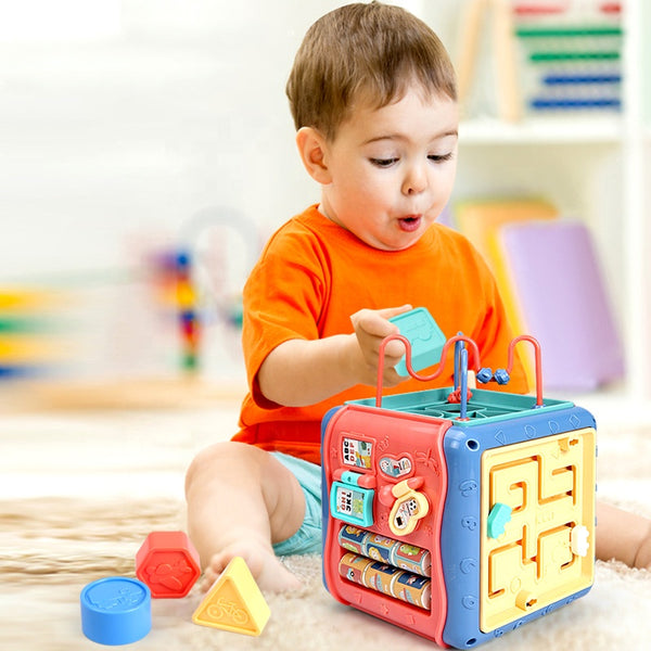 MULTIFUNCTIONAL EARLY EDUCATION BABY MUSICAL CUBE