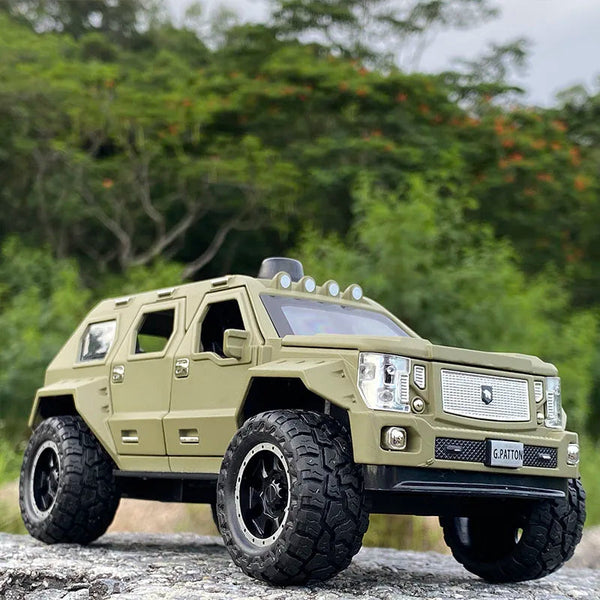 1:24 GEORGE PATTON ARMED METAL DIECAST MODEL