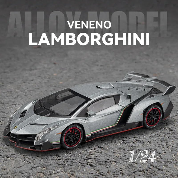 1:24 LAMBORGHINI VENENO METAL DIECAST MODEL