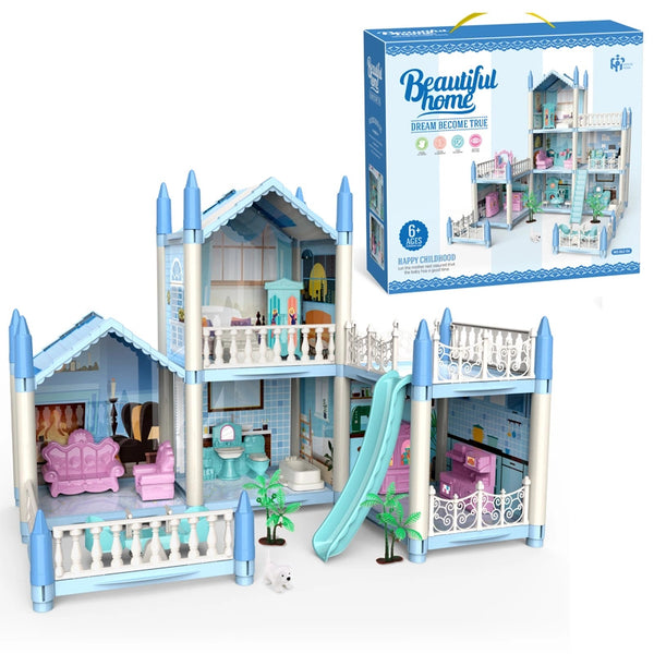 DIY BEAUTIFUL GIRLS DREAM DOLL HOUSE